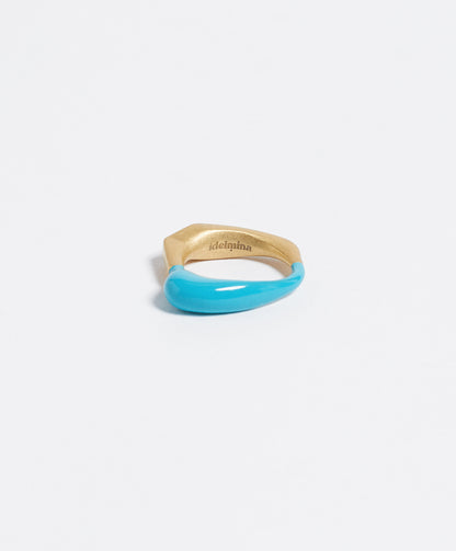 Curaçao Ring | Pool blue