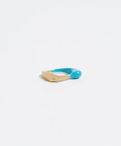 Curaçao Ring | Pool blue