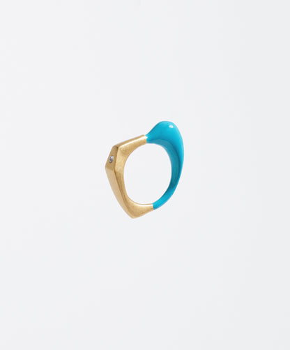 Curaçao Ring | Pool blue