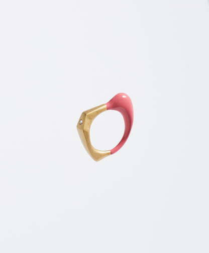 Curaçao Ring | Flamingo pink